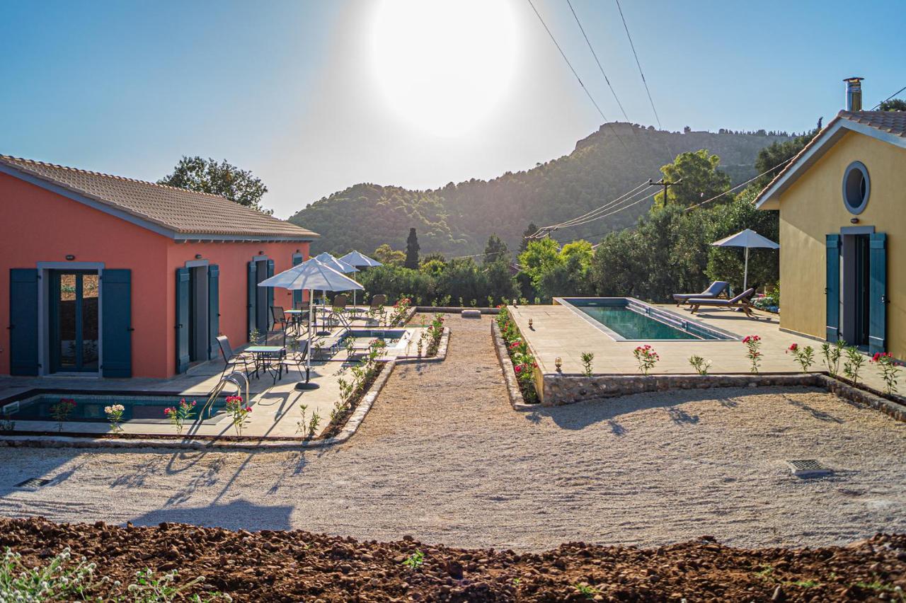 Throisma Studios With Private Pool & Parking Асос Экстерьер фото